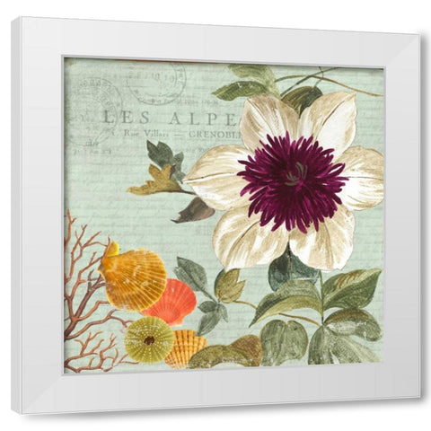 Shabby Chic - Mini White Modern Wood Framed Art Print by Wilson, Aimee