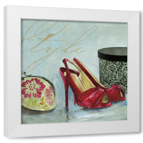 Style - Mini White Modern Wood Framed Art Print by Wilson, Aimee