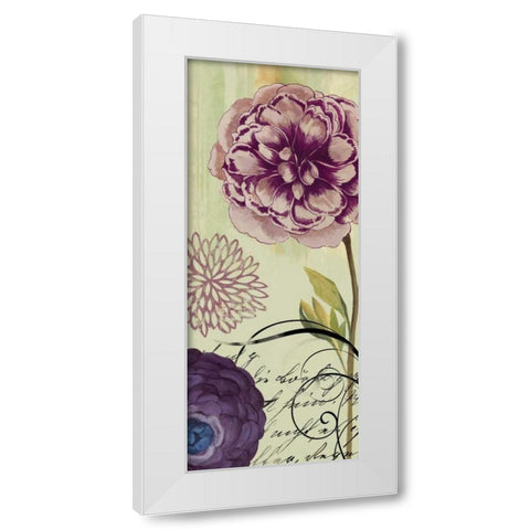 Lovely I - Mini White Modern Wood Framed Art Print by Wilson, Aimee