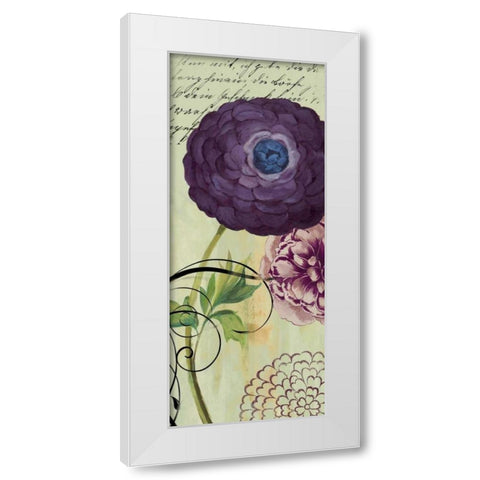 Lovely II - Mini White Modern Wood Framed Art Print by Wilson, Aimee