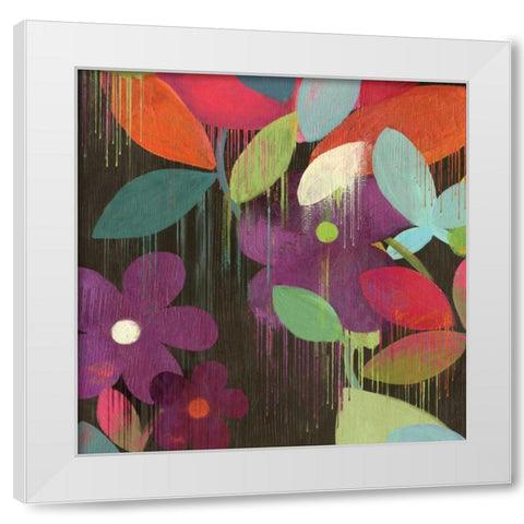 Naivete II White Modern Wood Framed Art Print by Wilson, Aimee