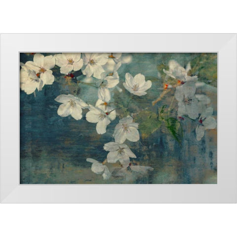 Sweet Spring II White Modern Wood Framed Art Print by Cooke, William