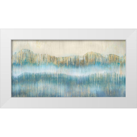 Tranquil Landscape I White Modern Wood Framed Art Print by Wilde, Susan