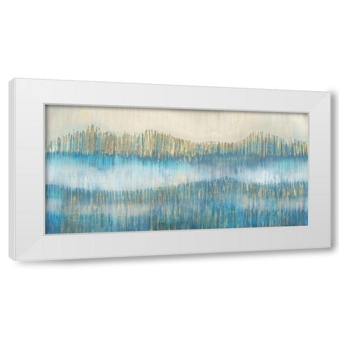 Tranquil Landscape II White Modern Wood Framed Art Print by Wilde, Susan