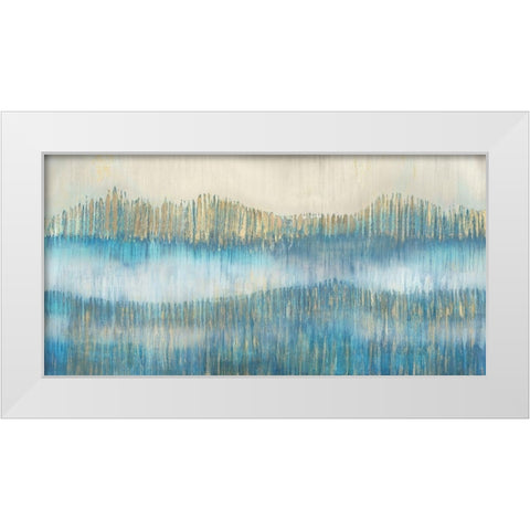 Tranquil Landscape II White Modern Wood Framed Art Print by Wilde, Susan