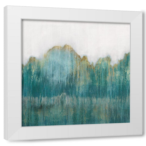 Fortune I White Modern Wood Framed Art Print by Wilde, Susan