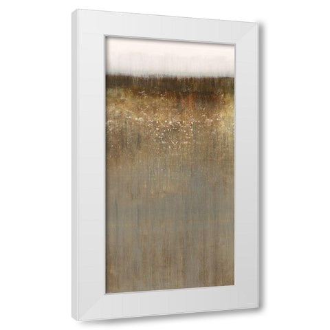 Distant Ridge II  White Modern Wood Framed Art Print by Wilde, Susan