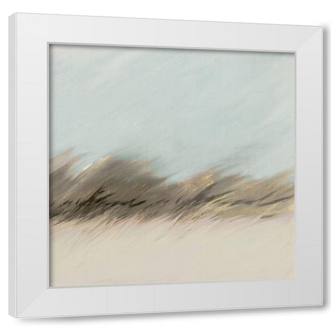 Meadow Grass  White Modern Wood Framed Art Print by Wilde, Susan