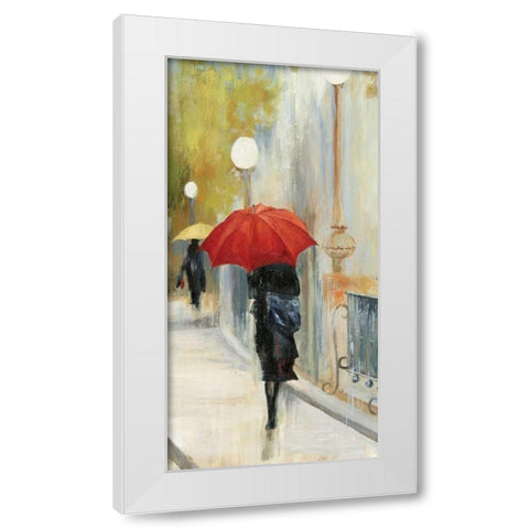I Will be There White Modern Wood Framed Art Print by Wilson, Aimee