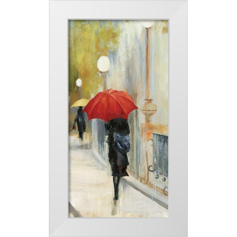 I Will be There White Modern Wood Framed Art Print by Wilson, Aimee