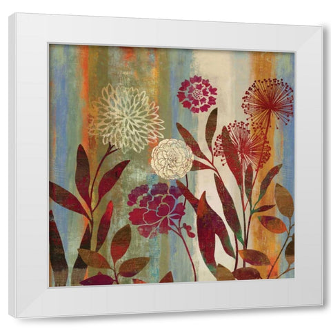 Beginnings II White Modern Wood Framed Art Print by Wilson, Aimee