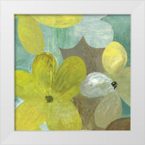 Acquiesce I - Mini White Modern Wood Framed Art Print by Wilson, Aimee