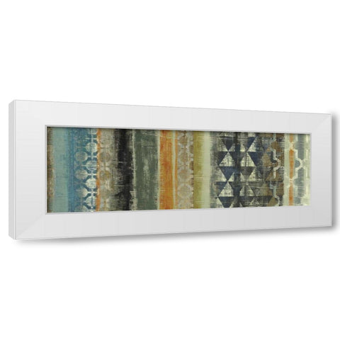 Totemic I White Modern Wood Framed Art Print by Wilson, Aimee