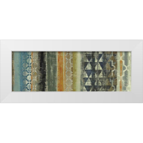 Totemic I White Modern Wood Framed Art Print by Wilson, Aimee