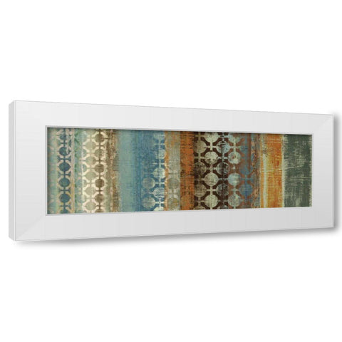 Totemic II White Modern Wood Framed Art Print by Wilson, Aimee