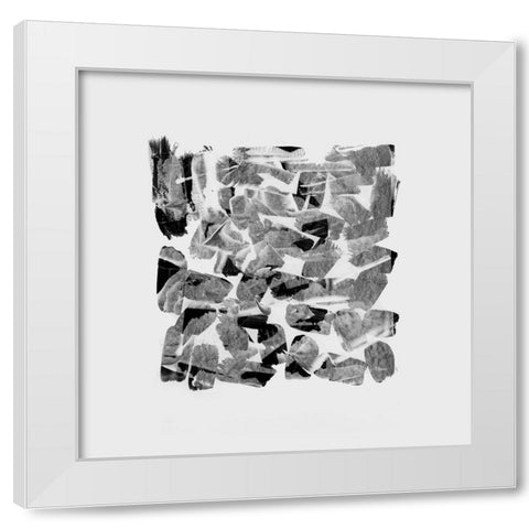 White Scrub I White Modern Wood Framed Art Print by Cartissi