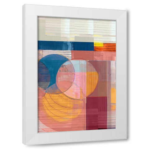 Candy Love IÂ  White Modern Wood Framed Art Print by Cartissi