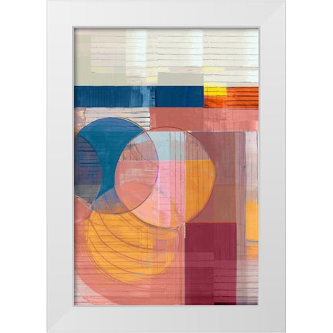 Candy Love IÂ  White Modern Wood Framed Art Print by Cartissi
