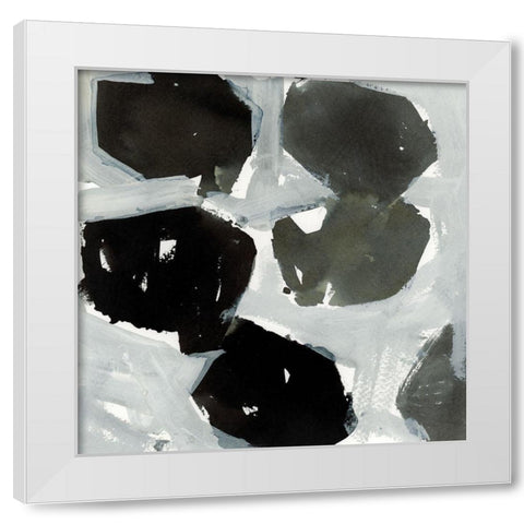 Air of Life I White Modern Wood Framed Art Print by Cartissi