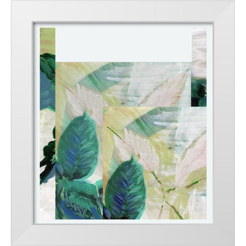 Floridian Dream II  White Modern Wood Framed Art Print by Cartissi