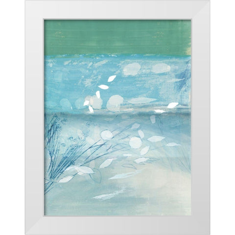 Dried Bouquet Heaven II White Modern Wood Framed Art Print by Cartissi