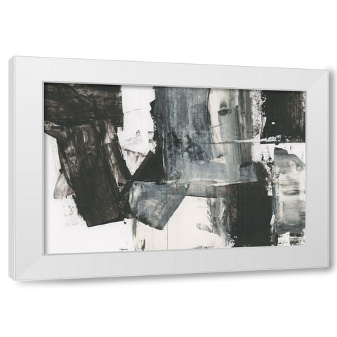 Rave Review II White Modern Wood Framed Art Print by Cartissi