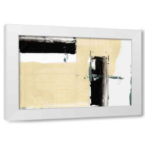 Simple Things II White Modern Wood Framed Art Print by cartissi