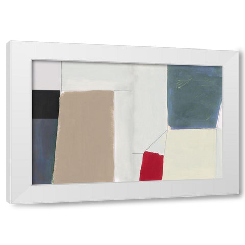 Tonic Techno I  White Modern Wood Framed Art Print by Cartissi
