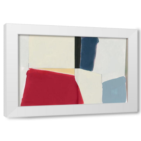Tonic Techno II White Modern Wood Framed Art Print by Cartissi
