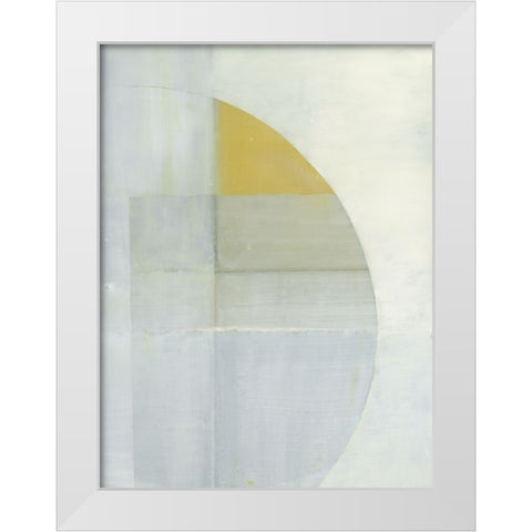 White Cornish Walls II White Modern Wood Framed Art Print by Cartissi