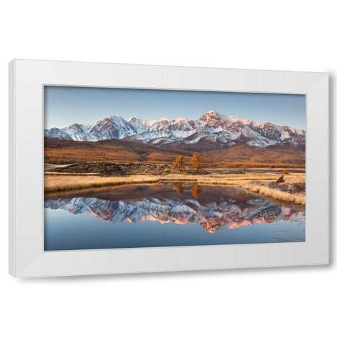 Taranin - Autumn Kurkurek White Modern Wood Framed Art Print by 1x