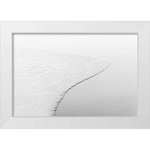 Ghesquiere - White White Modern Wood Framed Art Print by 1x