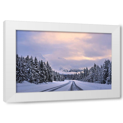 To the Wonderland White Modern Wood Framed Art Print by Xu