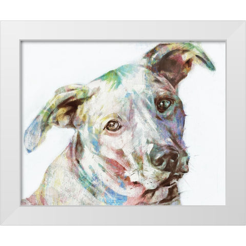 Ridgeback White Modern Wood Framed Art Print by Droug, Anya