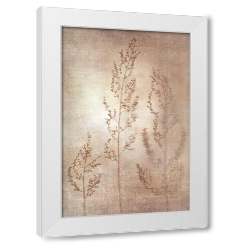 Delicate I White Modern Wood Framed Art Print by YK Studios