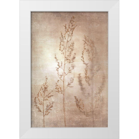 Delicate I White Modern Wood Framed Art Print by YK Studios