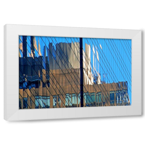 Valhalla White Modern Wood Framed Art Print by Zimbalist, David