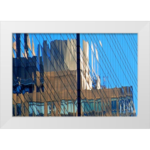 Valhalla White Modern Wood Framed Art Print by Zimbalist, David
