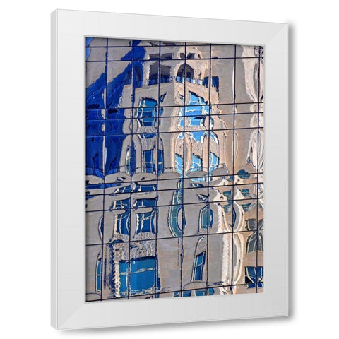 Stand In The Desert Sand White Modern Wood Framed Art Print by Zumbalist, David