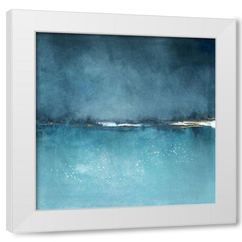 Ocean Dreaming I  White Modern Wood Framed Art Print by Zalewski, Christine