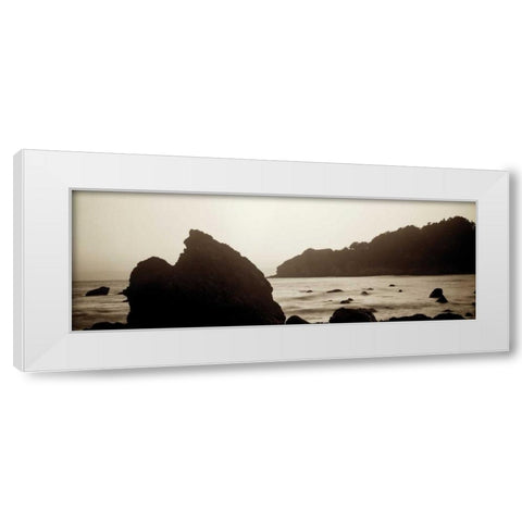 Blonde Summer White Modern Wood Framed Art Print by Rezzonico, Carlo