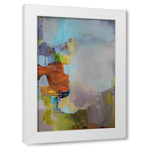 By The Sea White Modern Wood Framed Art Print by Alattar, Lina