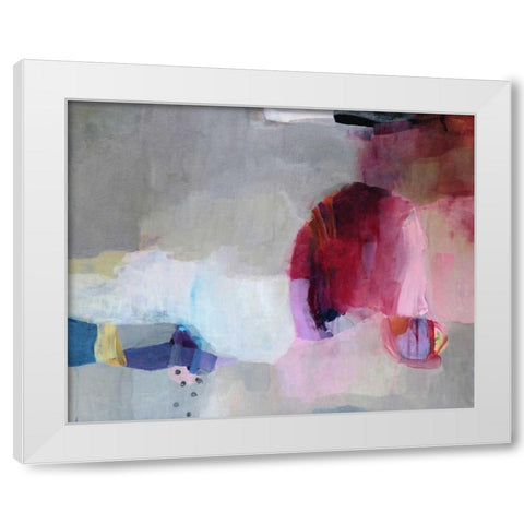 Echoes of Desire I White Modern Wood Framed Art Print by Alattar, Lina
