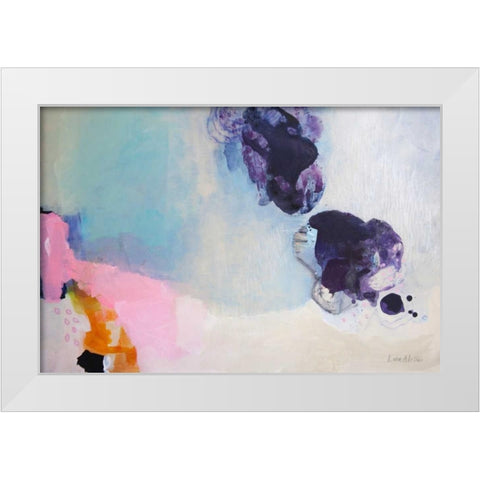 A Pair of Things White Modern Wood Framed Art Print by Alattar, Lina