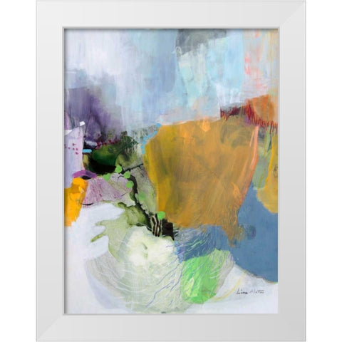Where There Is Always More White Modern Wood Framed Art Print by Alattar, Lina