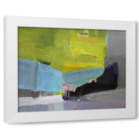 Nestled Reflection White Modern Wood Framed Art Print by Alattar, Lina