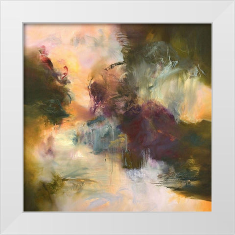Wanderlust White Modern Wood Framed Art Print by Arana, Emilia