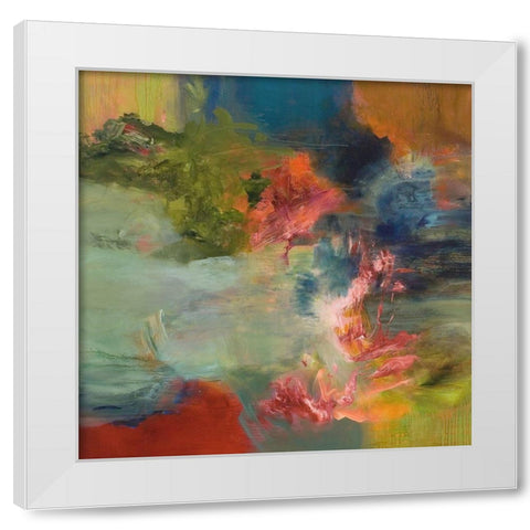 Midcentury Flight White Modern Wood Framed Art Print by Arana, Emilia