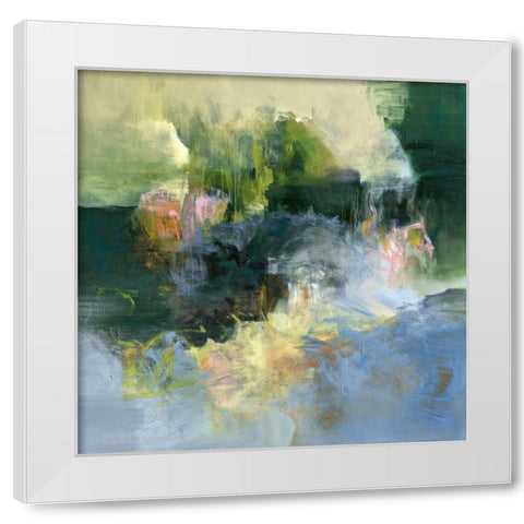 Kache Mer White Modern Wood Framed Art Print by Arana, Emilia