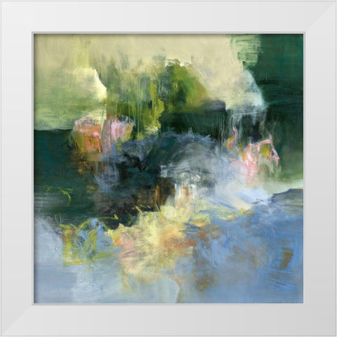 Kache Mer White Modern Wood Framed Art Print by Arana, Emilia
